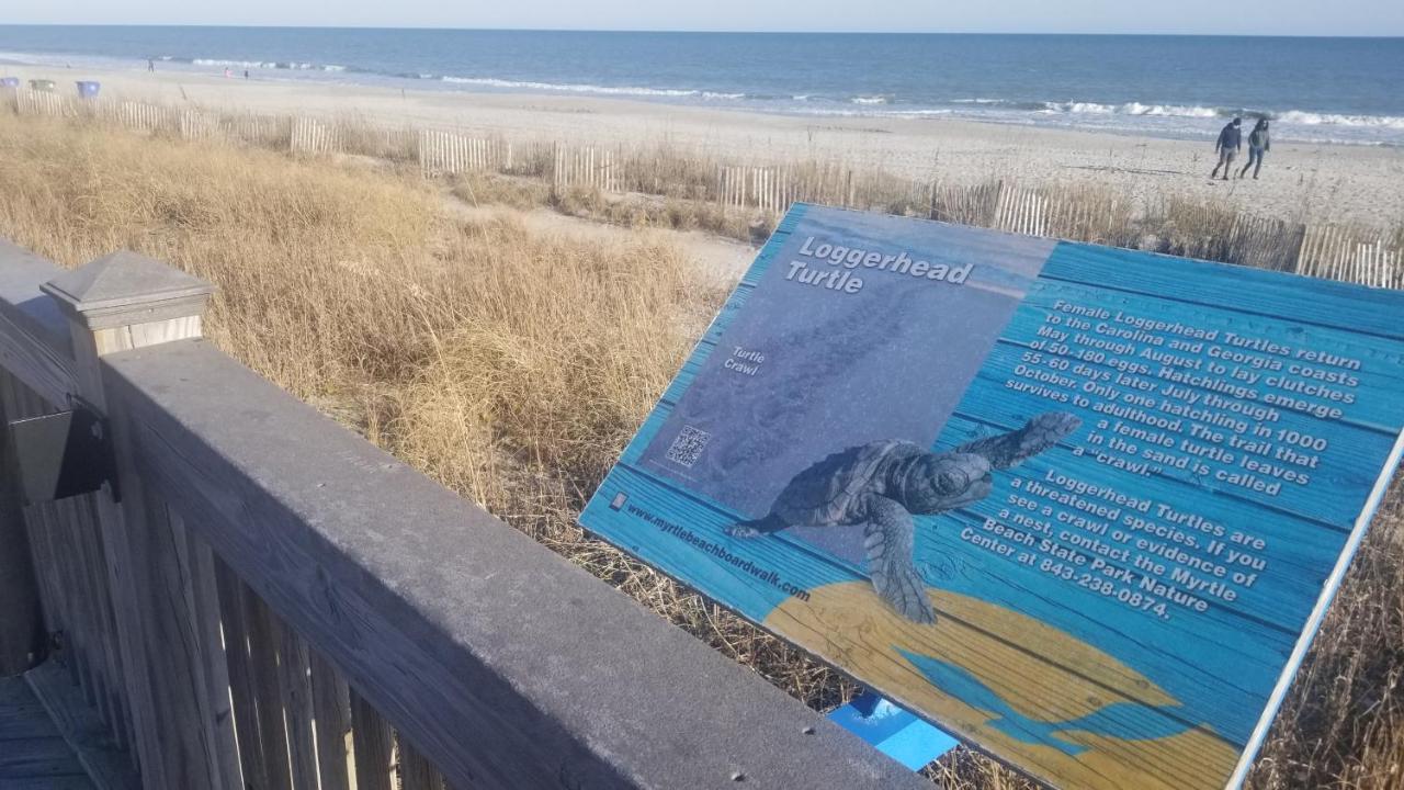 Charming Condo 2Min Walk From The Famous Boardwalk Myrtle Beach Bagian luar foto